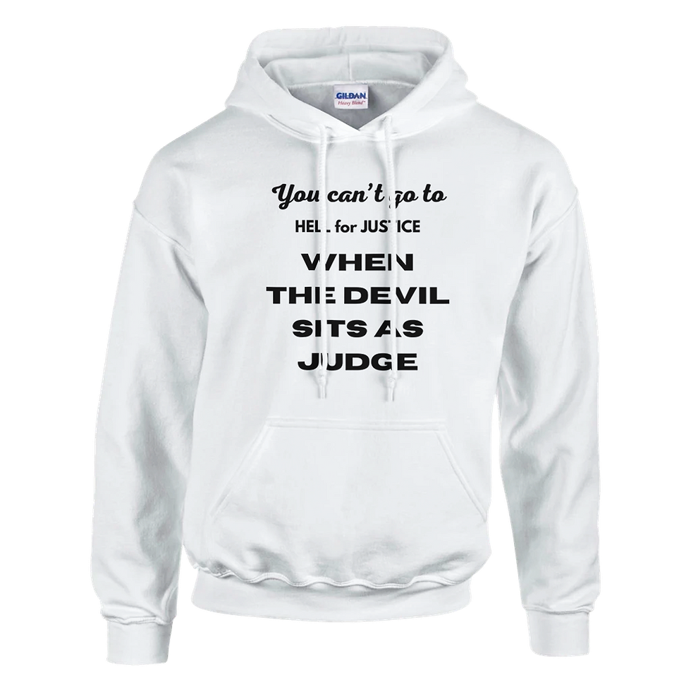 Thumbnail: You can't go to hell for justice when the devil sits as judge Women's clothing