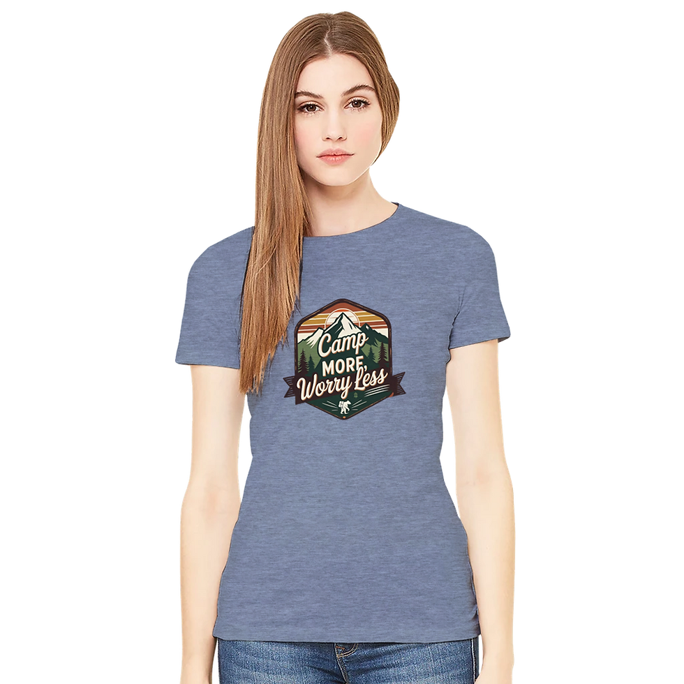 Thumbnail: Premium Womens Crewneck T-shirt | Bella + Canvas 6004