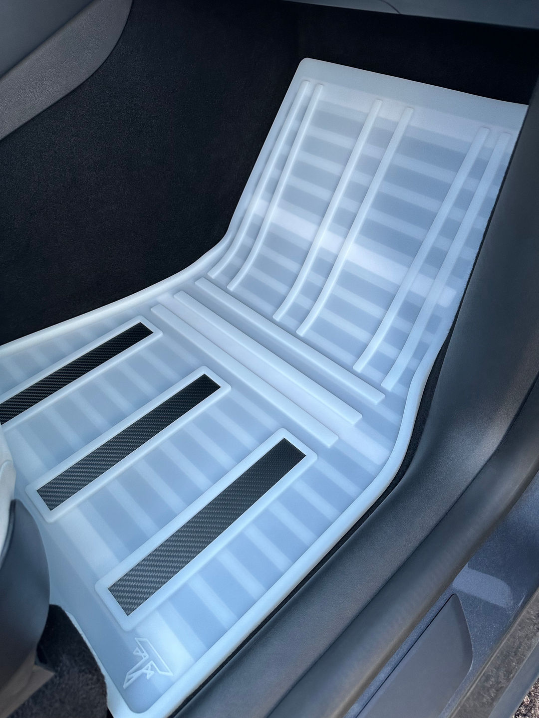 Teslation Tesla Model Y Passenger Floor Mat Inverted Space