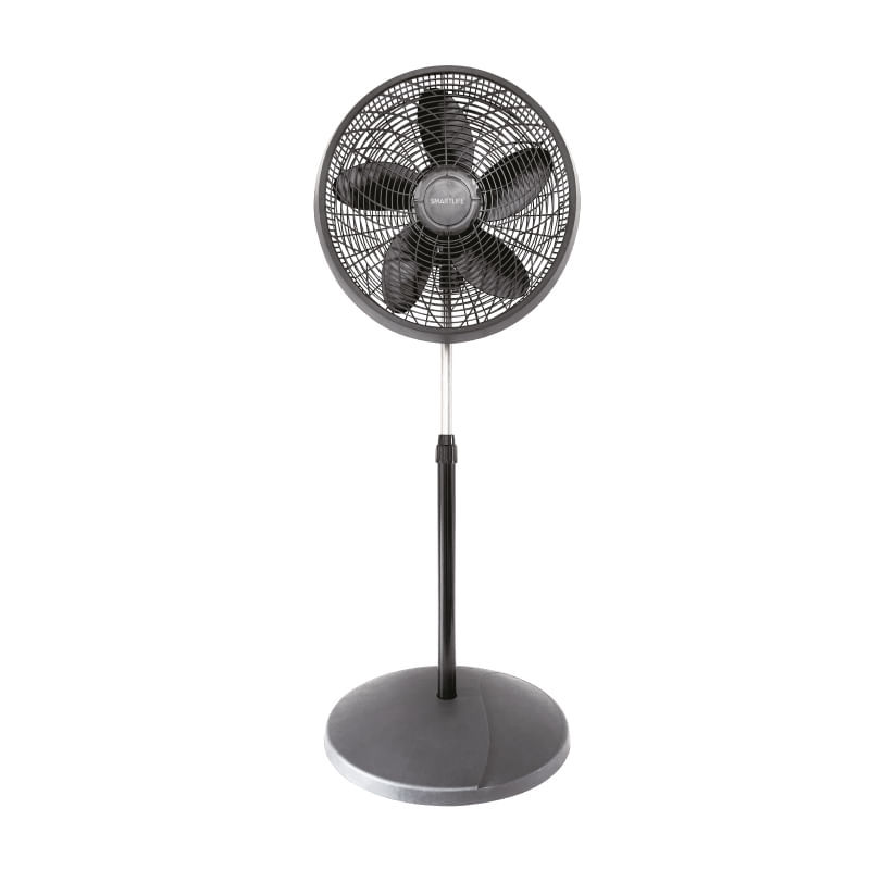 Ventilador de pie negro Smartlife SL-SF45B