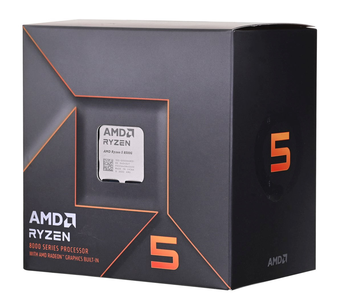 PROCESADOR AMD RYZEN 5 8500G WRAITH 65W RADEON 5050 AM5 100-100000931BOX