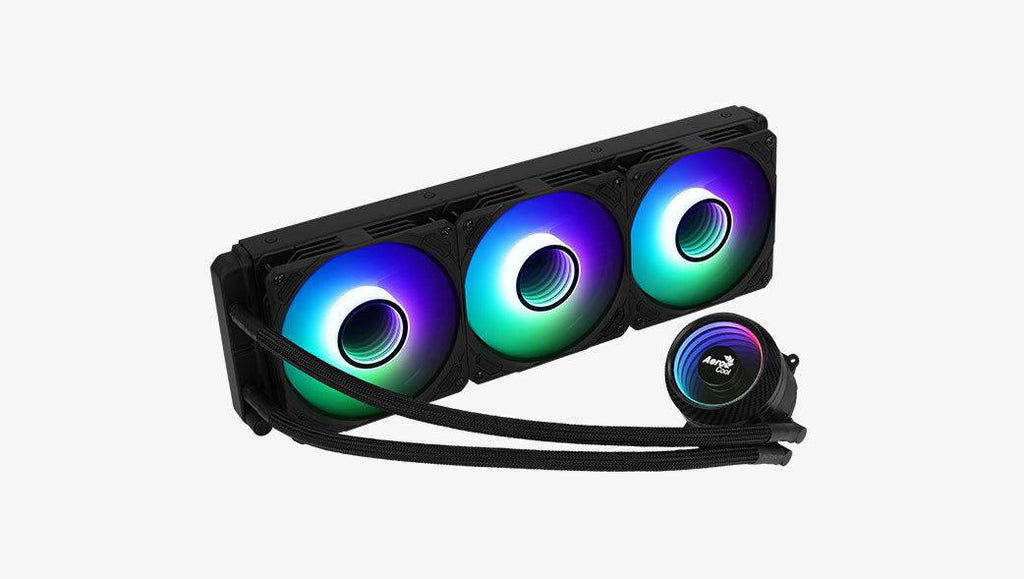 Enfriamiento Líquido Aerocool Mirage L360 / 360mm-Mirage PWM fan*3,Support LGA 1