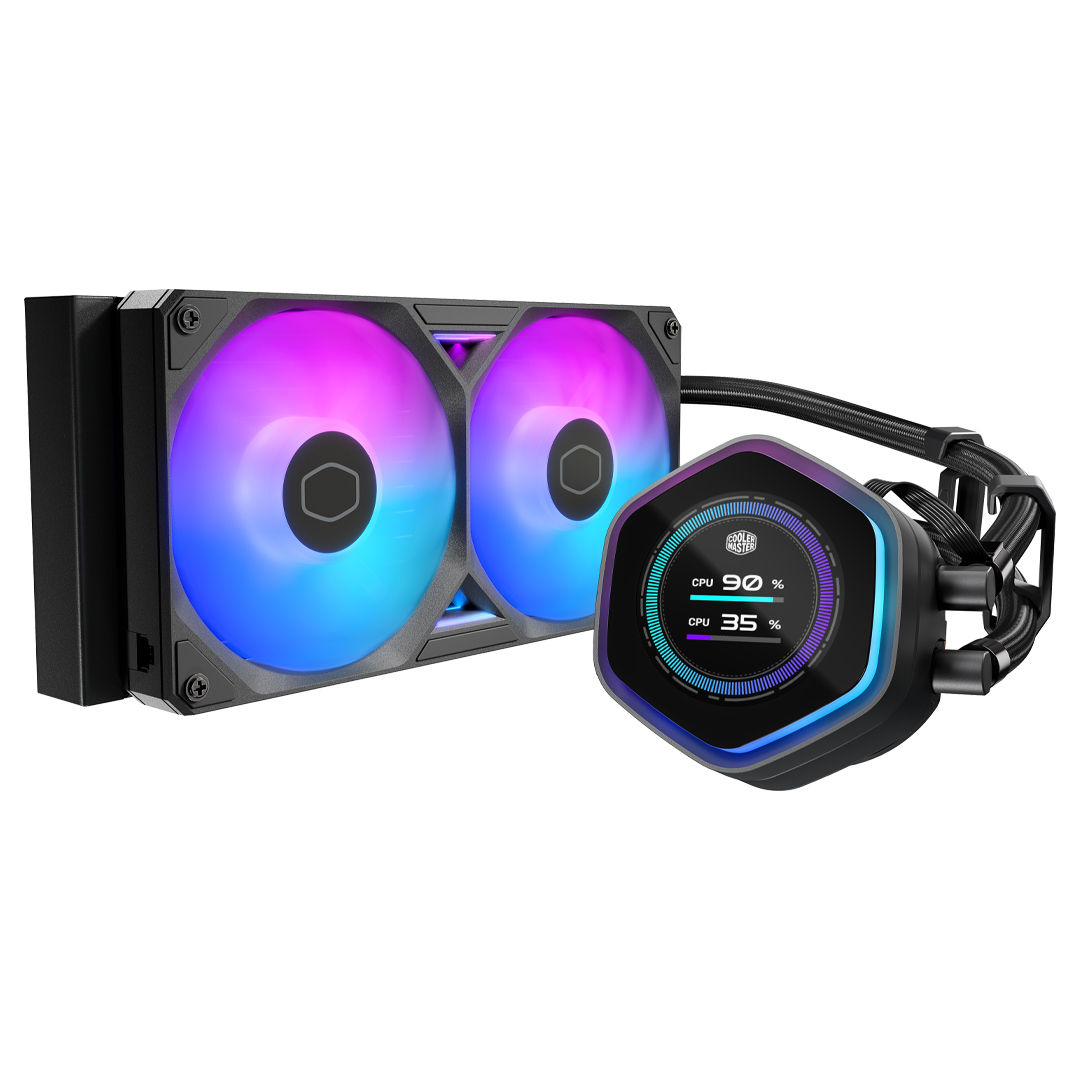 ENFRIAMIENTO LIQUIDO COOLER MASTER ML 240 Atmos II LCD ARGB MLX-D24M-A25SZ-L1