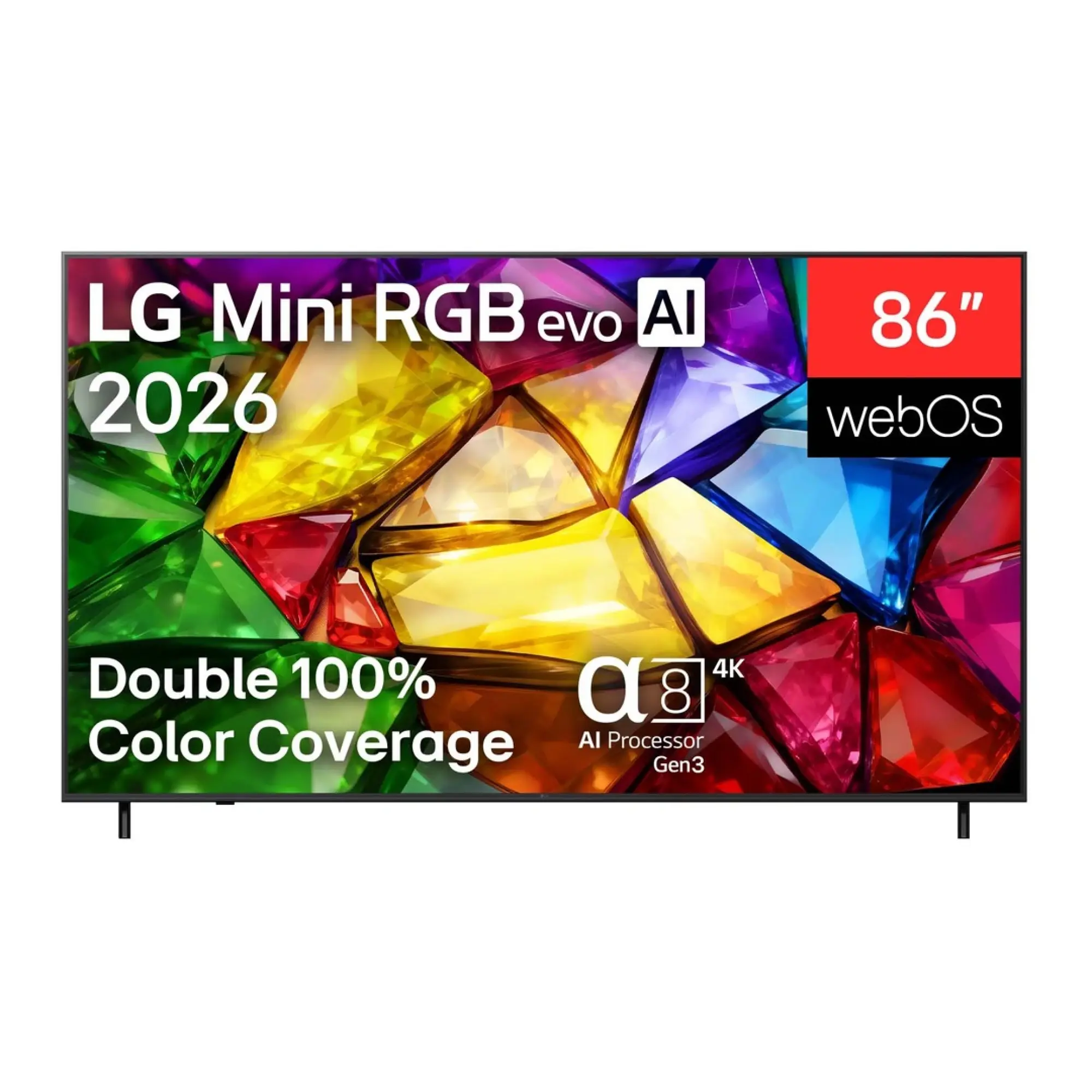 TV LG Mini RGB evo AI 4K 86" 86MRGB85BSC