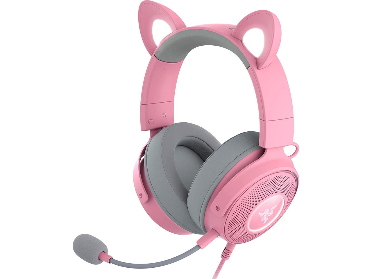 HEADSET RAZER GAMER KRAKEN KITTY V2 PRO QUARTZ NASA RZ04-04510200- R3U1