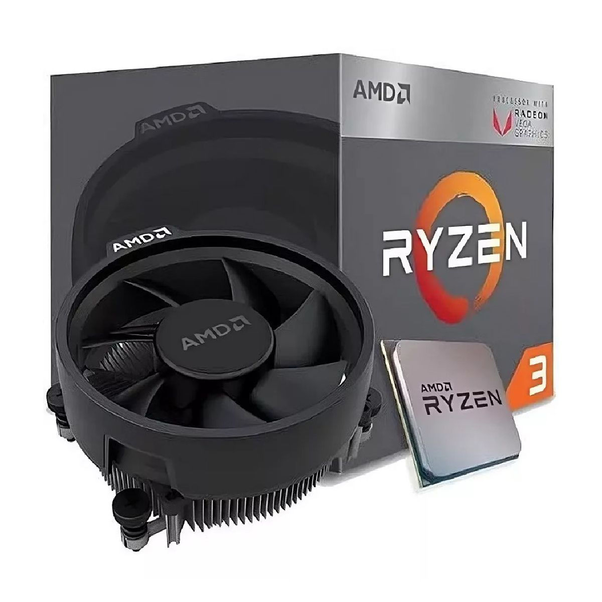 Cpu Amd Ryzen 3 3200g Am4 Box