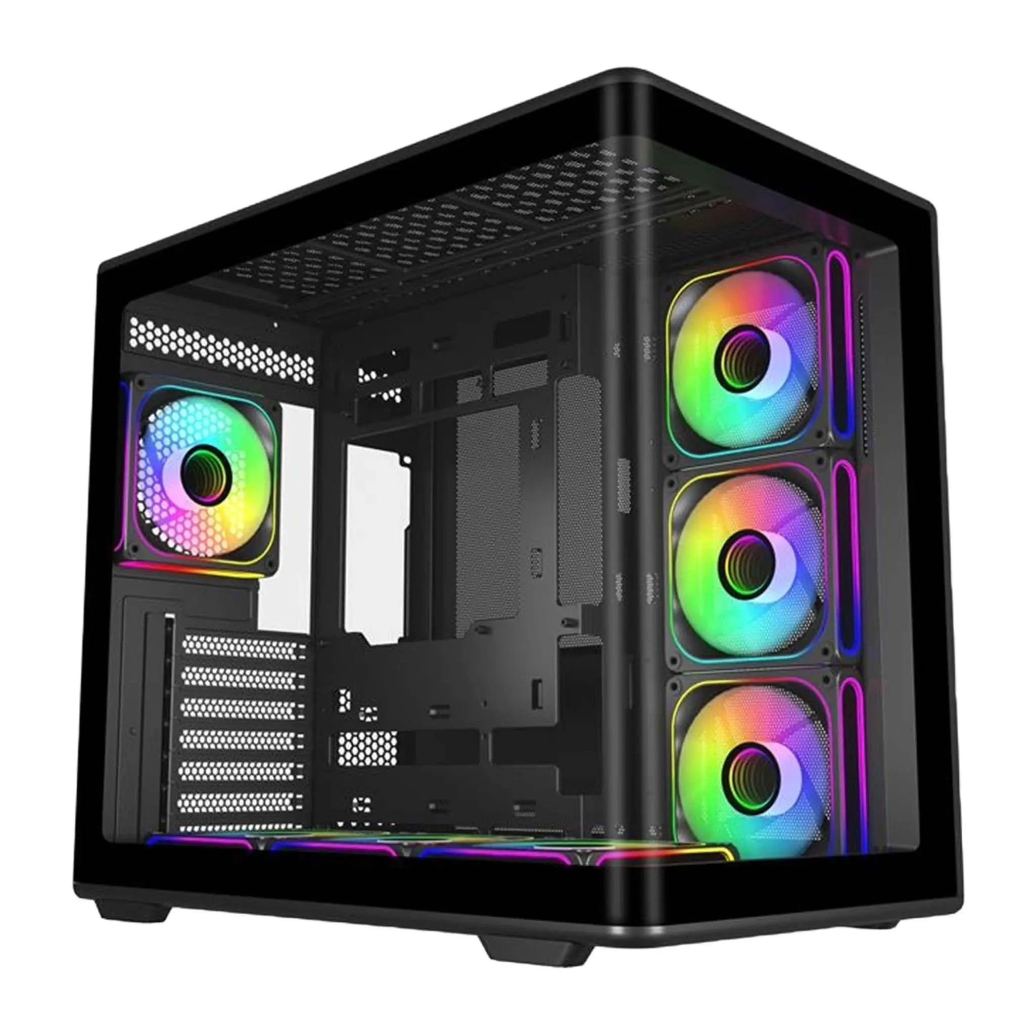 CASE COOLER MASTER Elite 600 Black ARGB 4 Fans E600-KGNN-S01