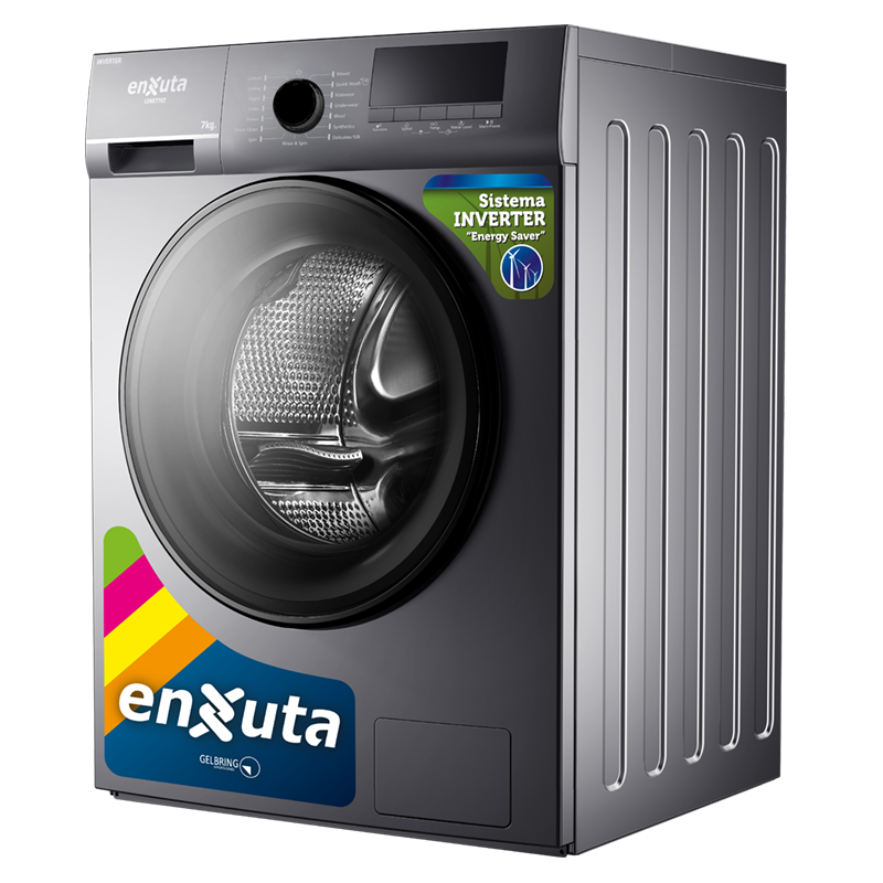 Lavarropas Carga frontal 7 Kg. – LENX770T – Enxuta