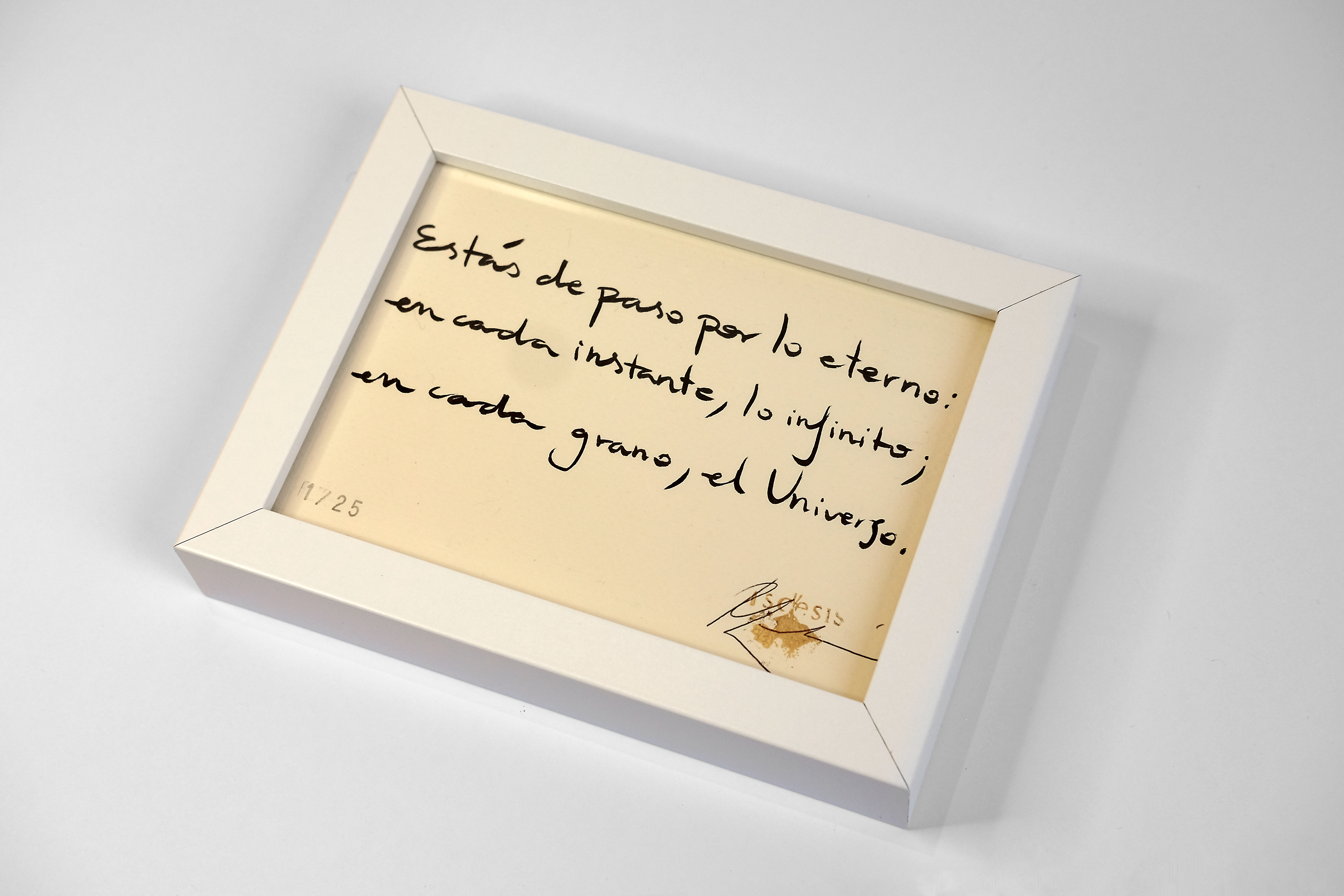 Lámina pequeña - ESTÁS DE PASO POR LO ETERNO