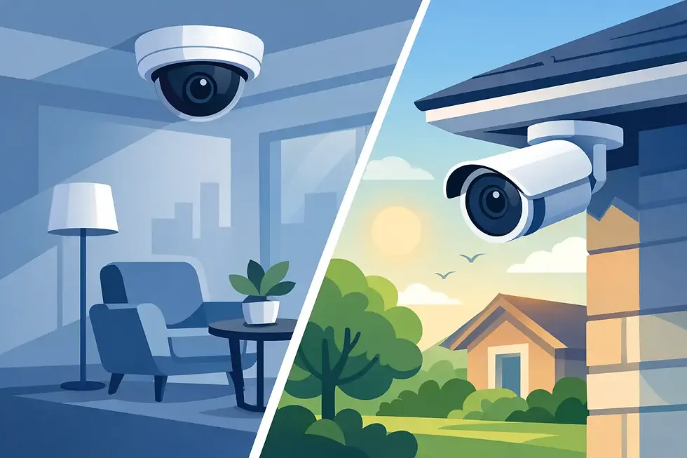 Indoor vs Outdoor Security Cameras