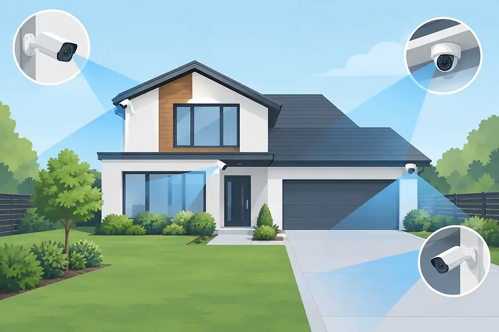 How to Place Outdoor Cameras for Better Coverage