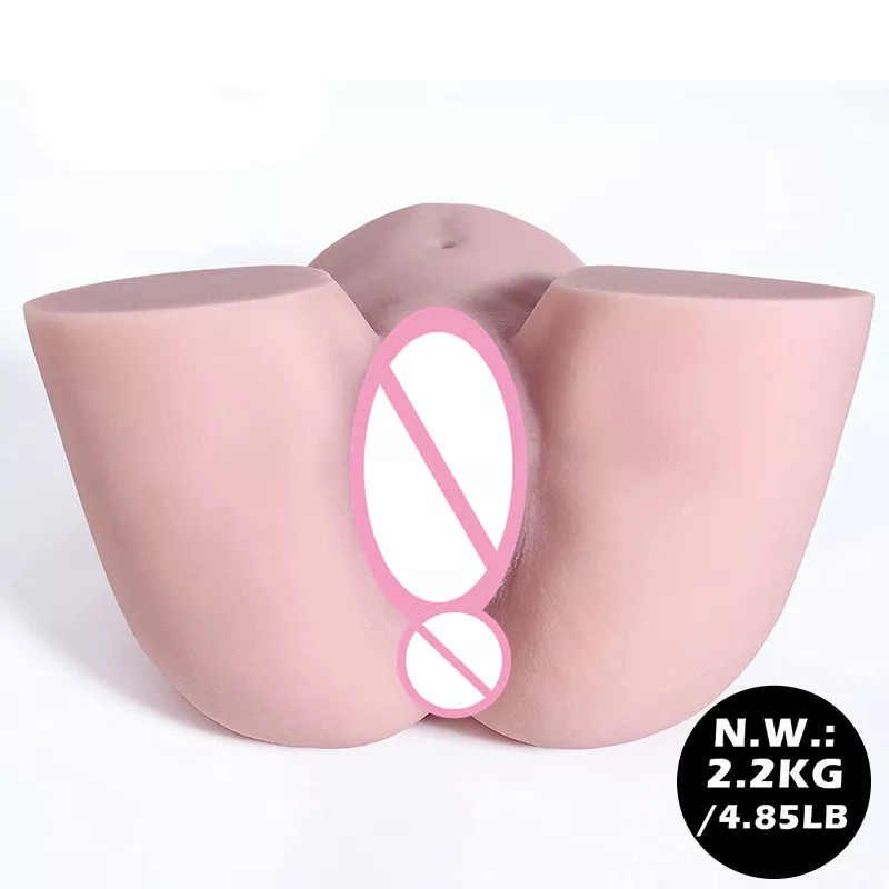 artificial pussy and ass sex silicone doll (male)