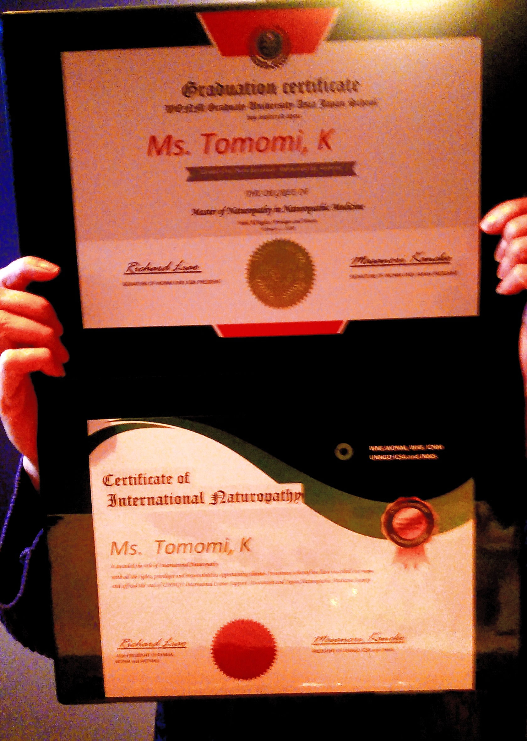 Deploma学位費用：Certificate/Diploma Certification Fee