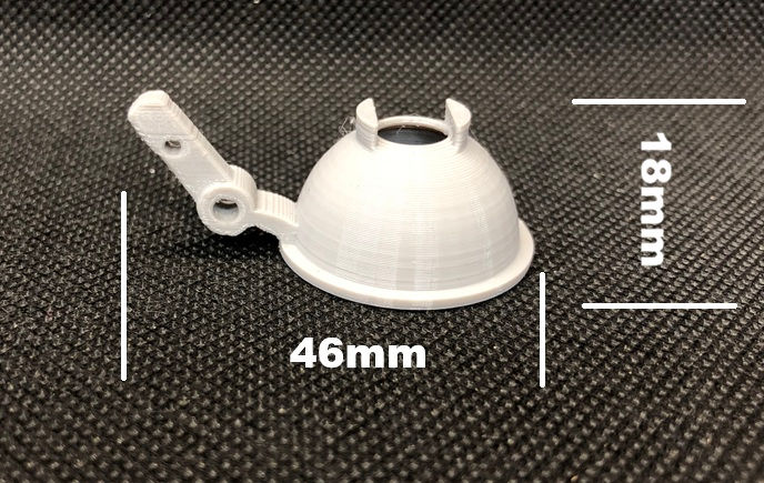 Thumbnail: Drop-Down Landing Light Kits for Legend Hobby Air Tractor/OA-1K