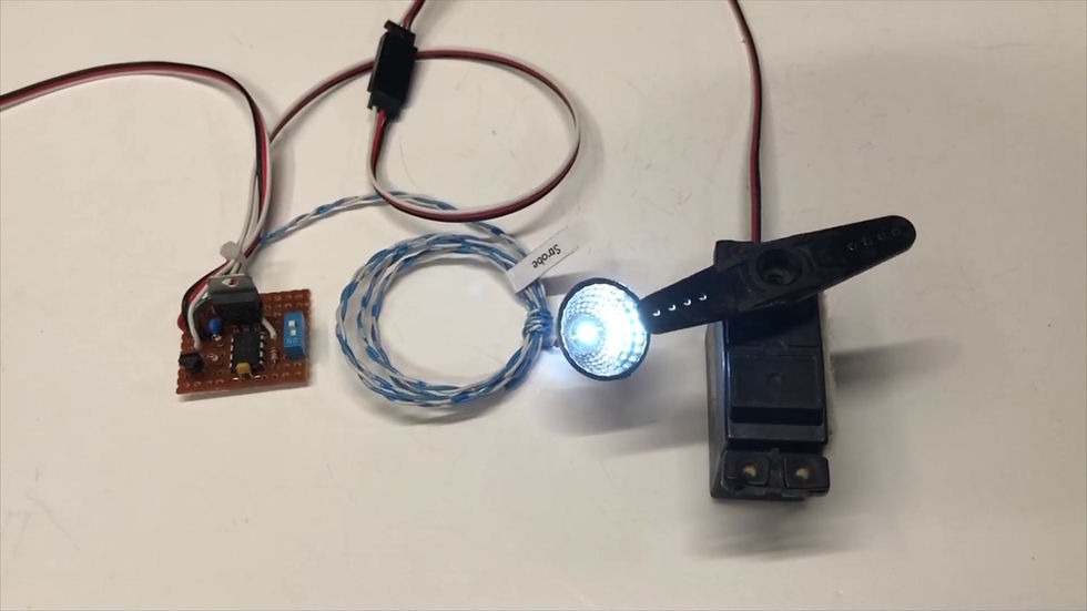 Thumbnail: Drop-Down Landing Light & Servo Controller