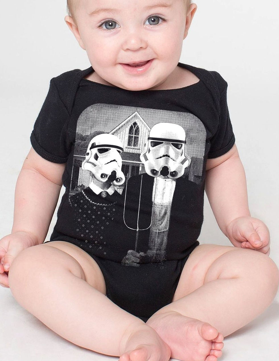 Thumbnail: Star Wars American Gothic onesie