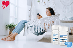 비아그라 병포장, 남성 활력과 행복한 관계의 상관관계