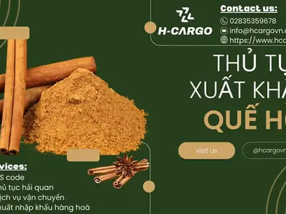 Thủ tục xuất khẩu quế hồi - Cơ hội cho các doanh nghiệp