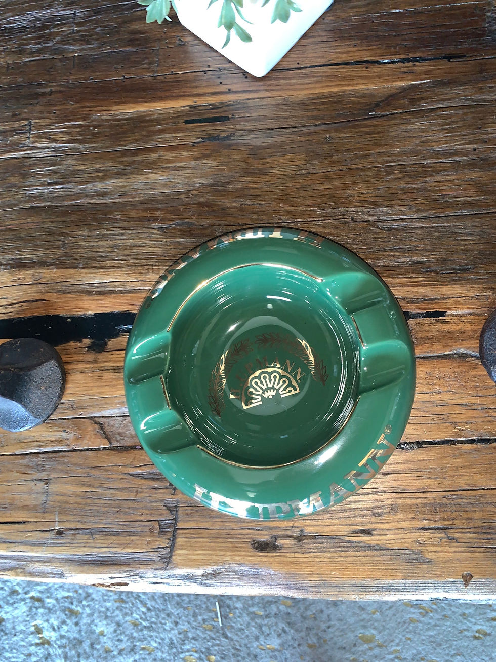 Thumbnail: H. Upmann Green Ashtray