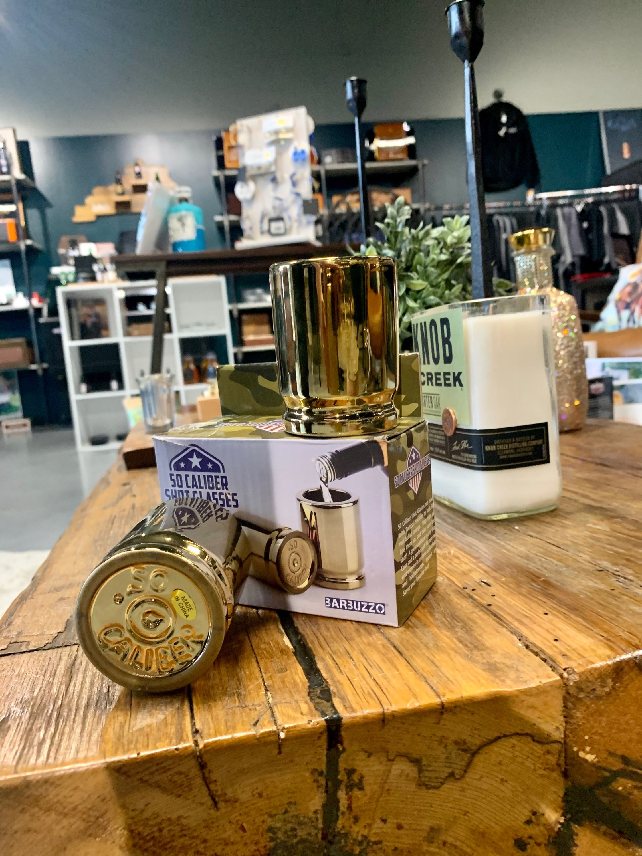 50 Caliber Shot Glasses (Set of 2)