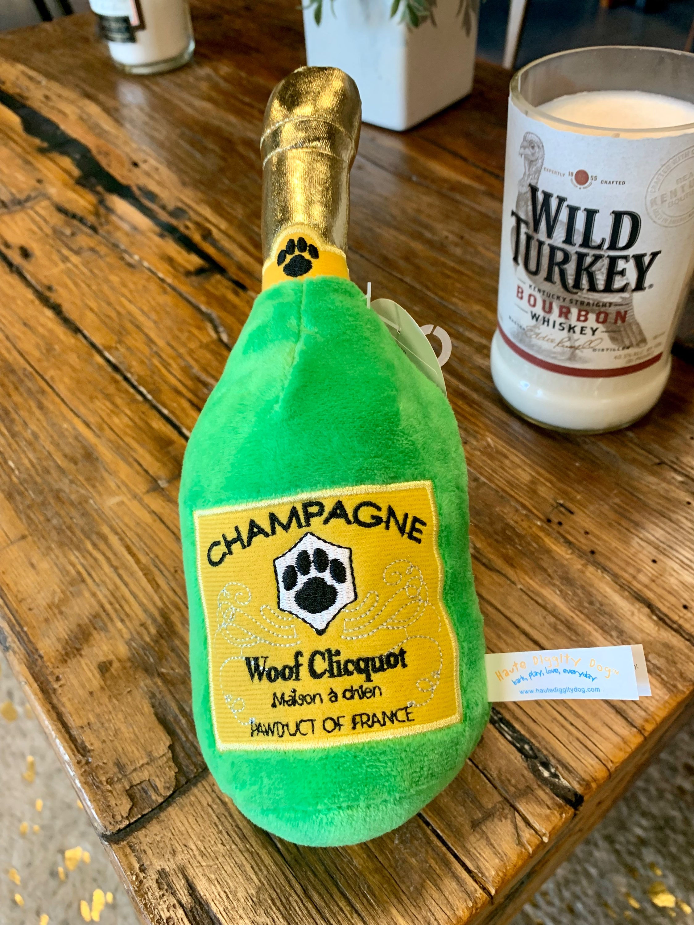 Woof Clicquot Dog  Toy