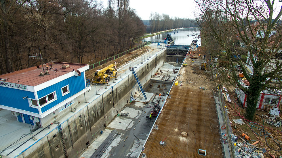 Modernizace plavební komory Brandýs