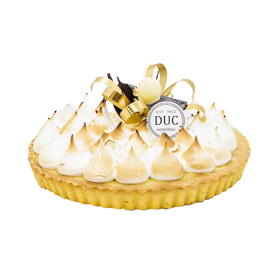 Tarte au citron meringuée : pâte croustillante, garniture citron onctueuse et meringue aérée