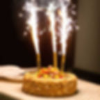 Petite bougie fontaine pour gâteaux, ajoutant une touche spectaculaire à vos célébrations