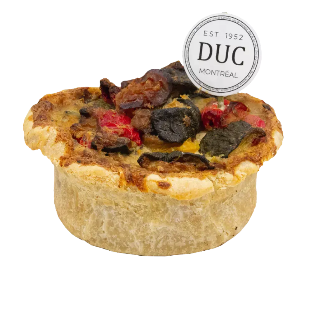 Mini vegetable quiche