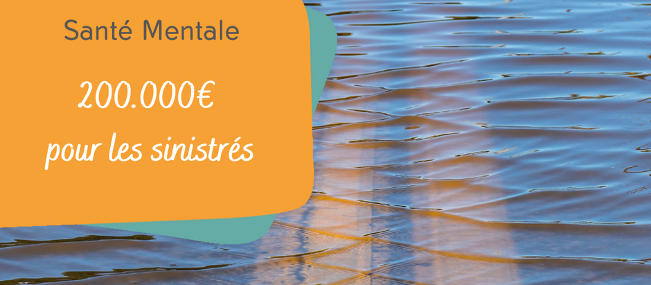 La Santé Mentale c’est vital ! | 200.000 € octroyés ce jeudi