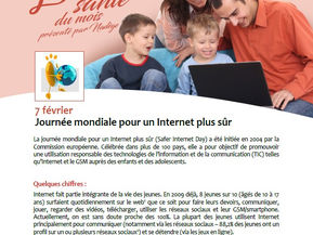 Billet Santé: Journée Mondiale pour un Internet plus sûr