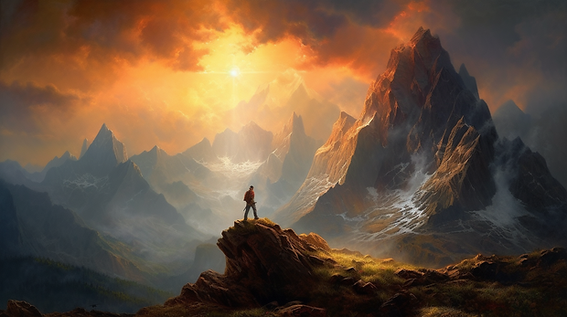 wharfwizard_oil_painting_of_an_intrepid_Alpine_explorer_in_the__89fca7b3-9f05-46bc-a964-08