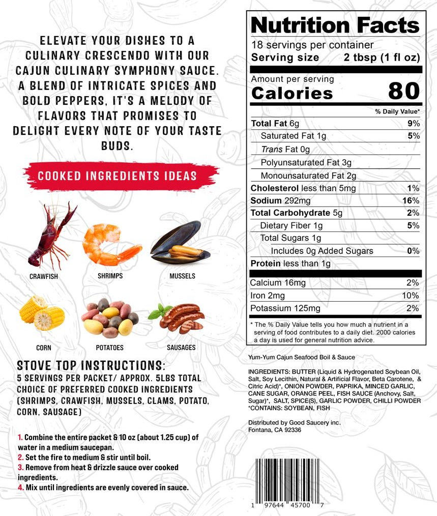Thumbnail: Yum-Yum Cajun Seafood Sauce Medium