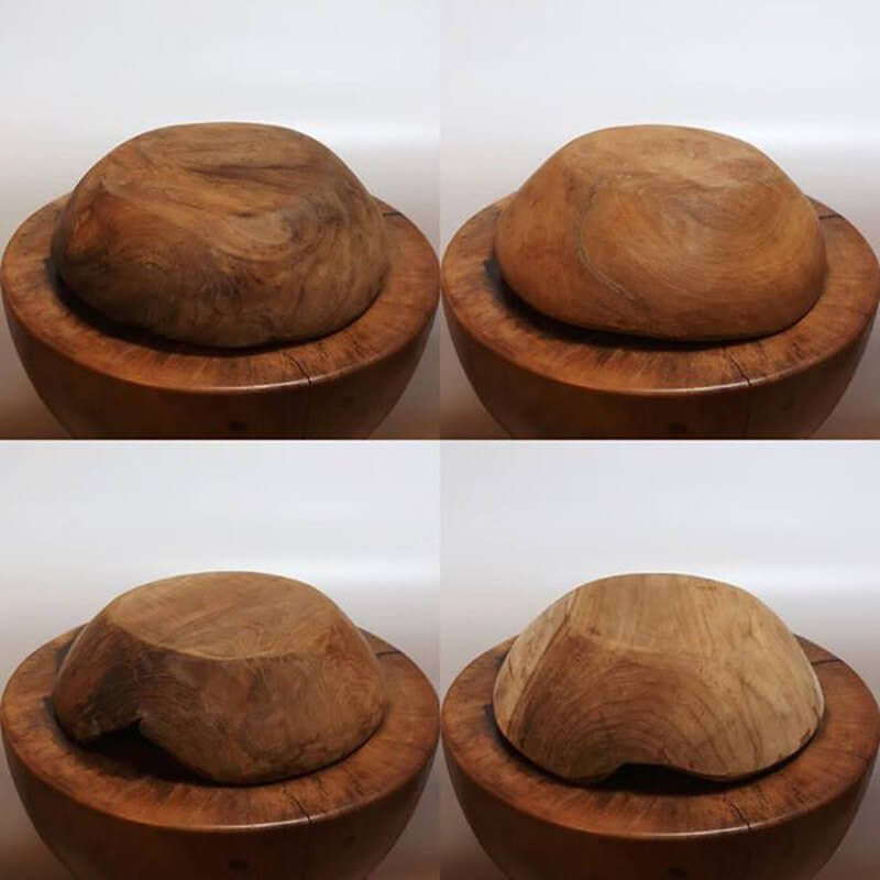 縮圖：ComfyCozy 原居, 手工碗, 柚木碗, 環保餐具,