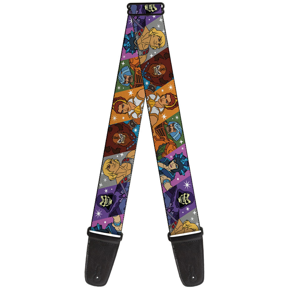 Buckle Down Masters of the Universe Characters Guitar Strap
