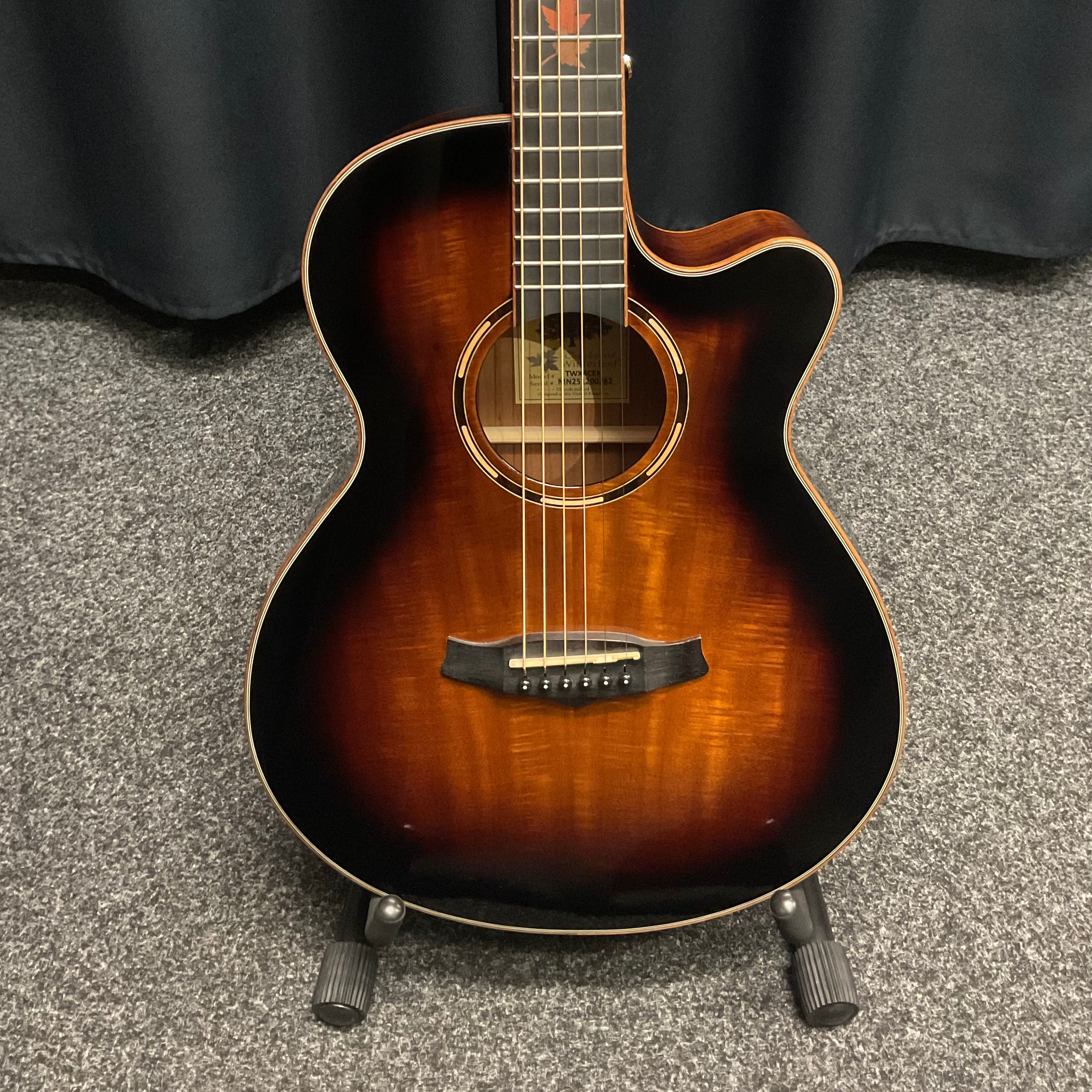 Tanglewood Winterleaf Exotic TWX4CEK Koa