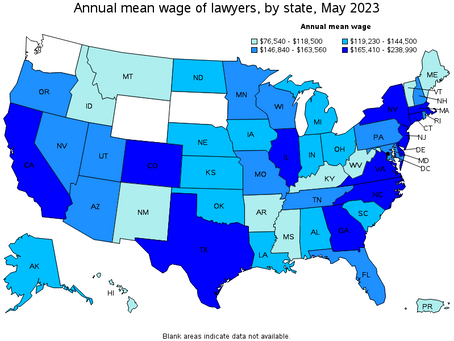 5 Law School Admissions Tips for Building a Career in High-Salary States
