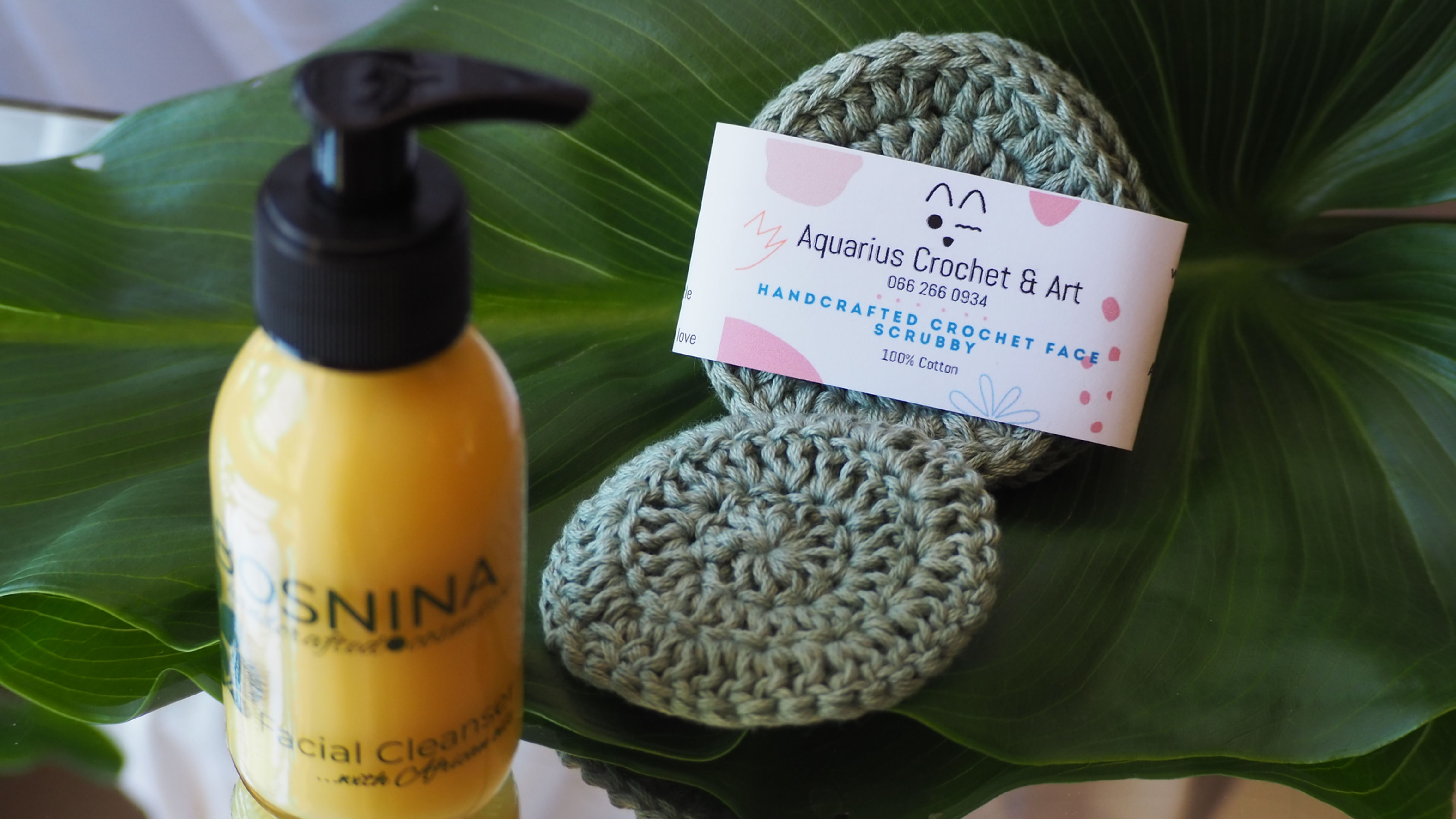 Face Scrubby from Aquarius Crochet & Art