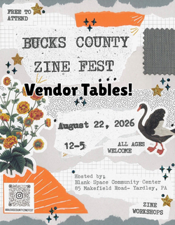 Zine Fest Vendor Tables
