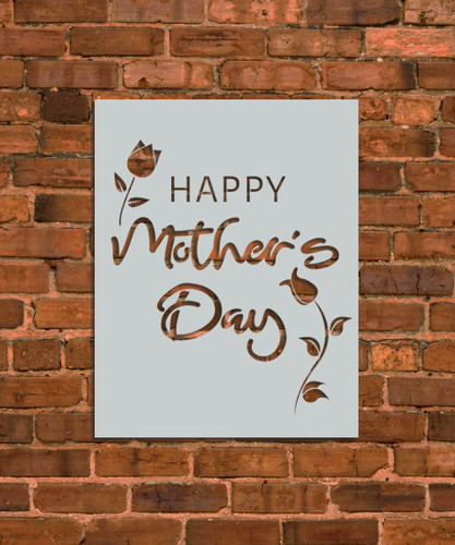 Mother's Day Flowers Stencil | INNOVO Stencils