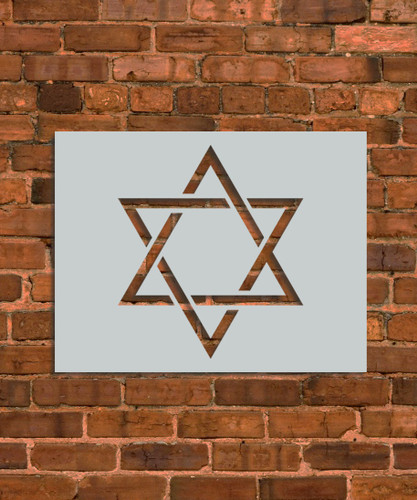 Star of David Stencil Template | INNOVO Stencils
