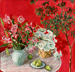 Pears on a Wedgwood Plate