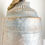 Miniatura: CAMPANA METAL  GRIS CAFE 35 CMS VINTAGE