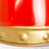 Miniatura: CAMPANA METAL ROJA CON DORADO 56 CMS