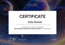 Certificate Metaphorical cards