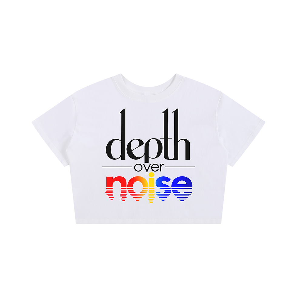 DEPTH tee — Cadence Studio Credo Collection