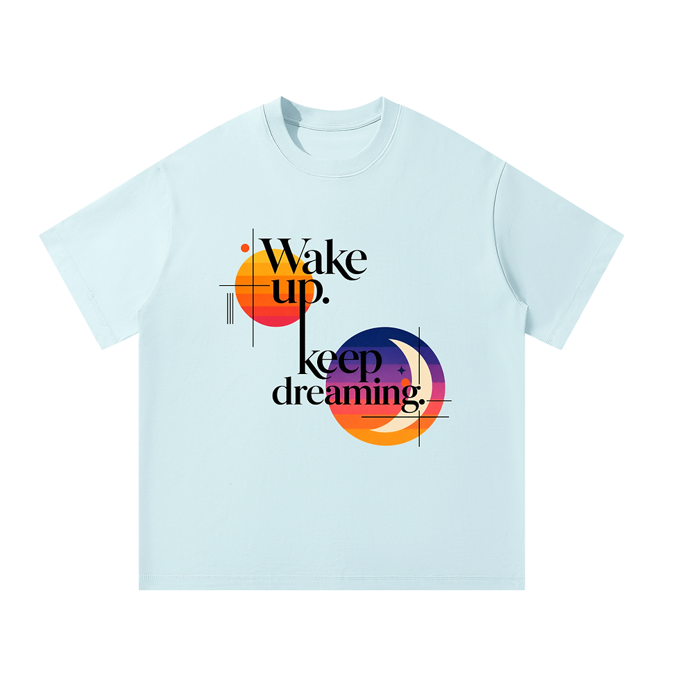 Thumbnail: DREAMING tee — Cadence Studio Contrasts Collection
