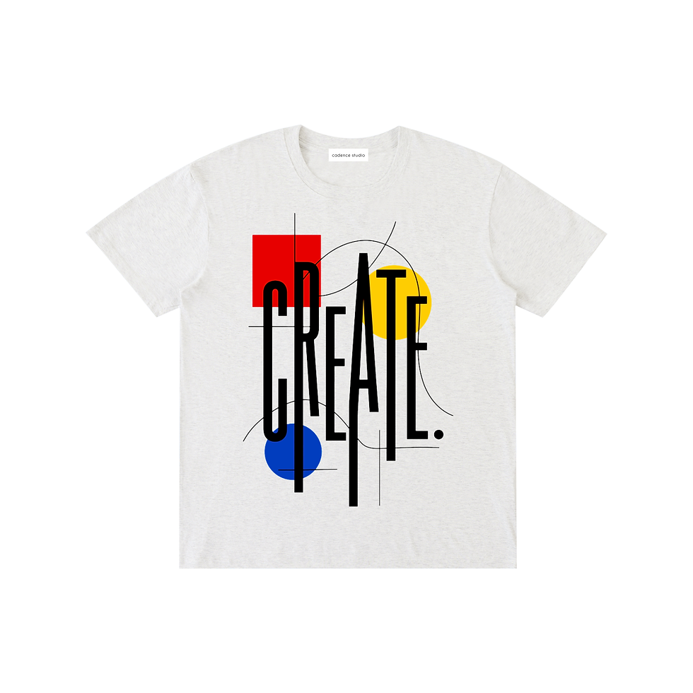 Thumbnail: CREATE tee — Cadence Studio Credo Collection