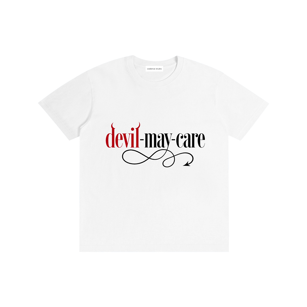 DEVIL tee — Cadence Studio Yesteryear Collection