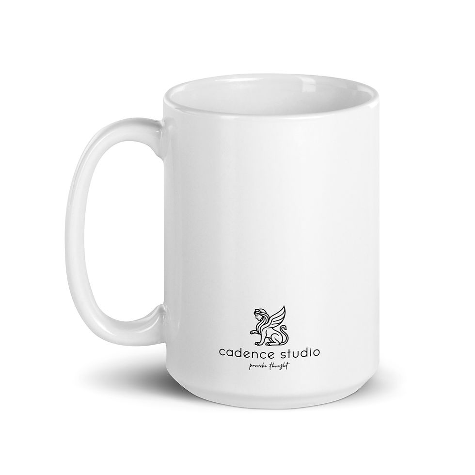 Thumbnail: DEVIL typographic art mug — Cadence Studio Yesteryear Collection